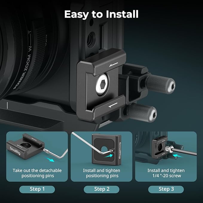 SmallRig Anti-Twist Cold Shoe Mount Adapter - Image 4