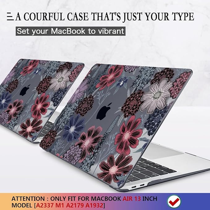 CISSOOK Case for MacBook Air 13 inch M1 Chip A2337 A2179 A1932 2021-2018 Release - Image 3