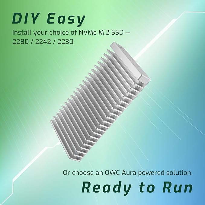 OWC Express 1M2 40Gb/s Portable NVMe SSD USB4 Ultra Fast External SSD Drive - Image 5