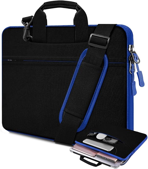Universal Laptop Shoulder Bag 13-17.3 Inch Shockproof Briefcase by Hseok