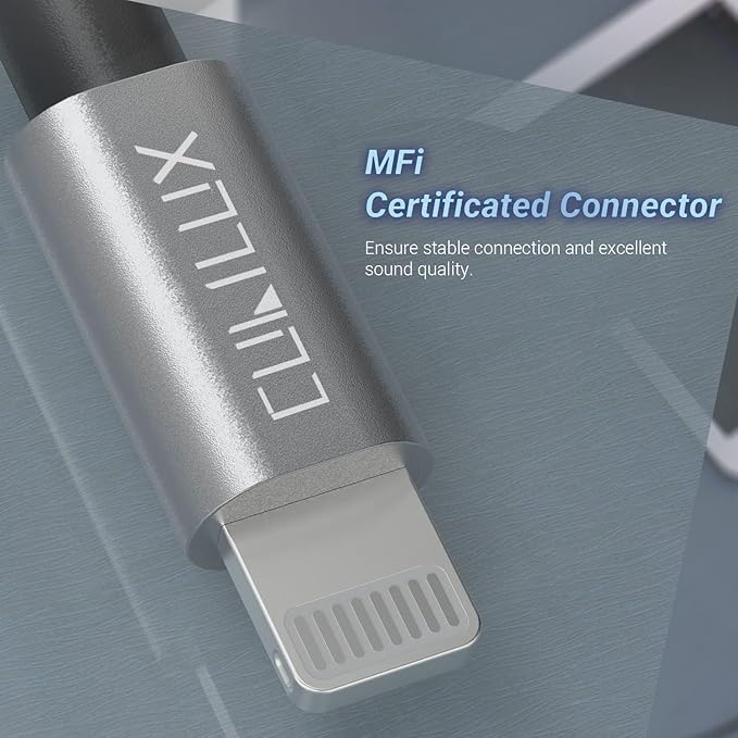 Cubilux Lightning to 3.5mm TRS Microphone Adapter - Image 8