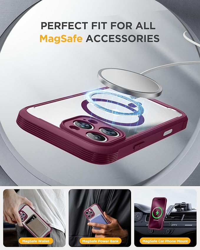 Miracase for iPhone 16 Pro Max Case 6.9'', Full-Body Bumper Phone case - Image 6