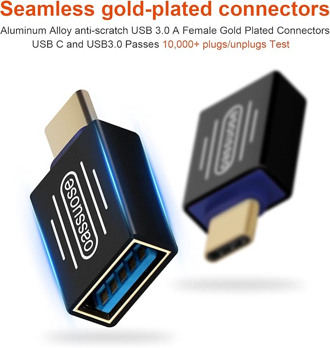 USB C to USB 3.0 Adapter，USB C Male to USB 3.0 Female OTG Adapter - Image 3