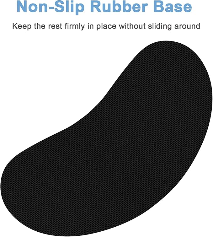 Dapesuom Mouse Wrist Rest, Cute Ergonomic Memory Foam Mouse Wrist - Image 5