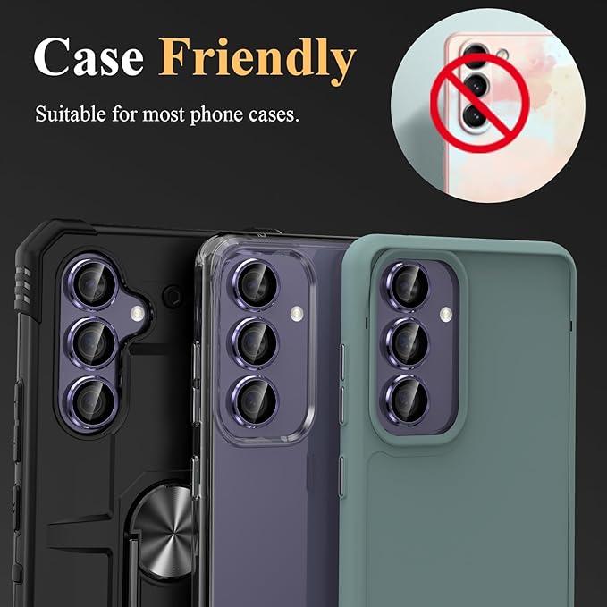 YWXTW Camera Lens Protector for Samsung Galaxy S24 Plus Accessories, 9H - Image 6