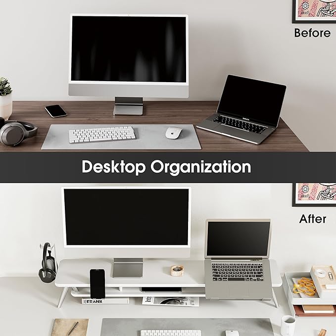 Fenge Dual Monitor Stand, Monitor Riser - Image 6