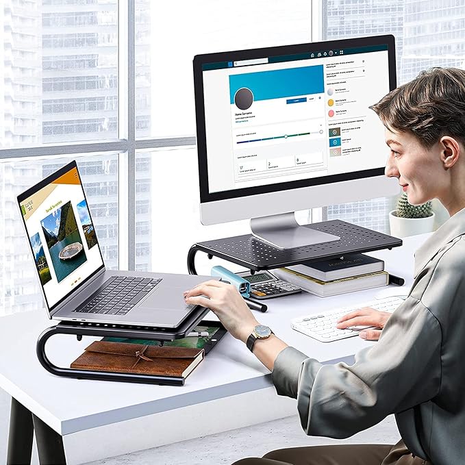Monitor Stand Riser, Monitor Riser, Laptop Stand - Image 5
