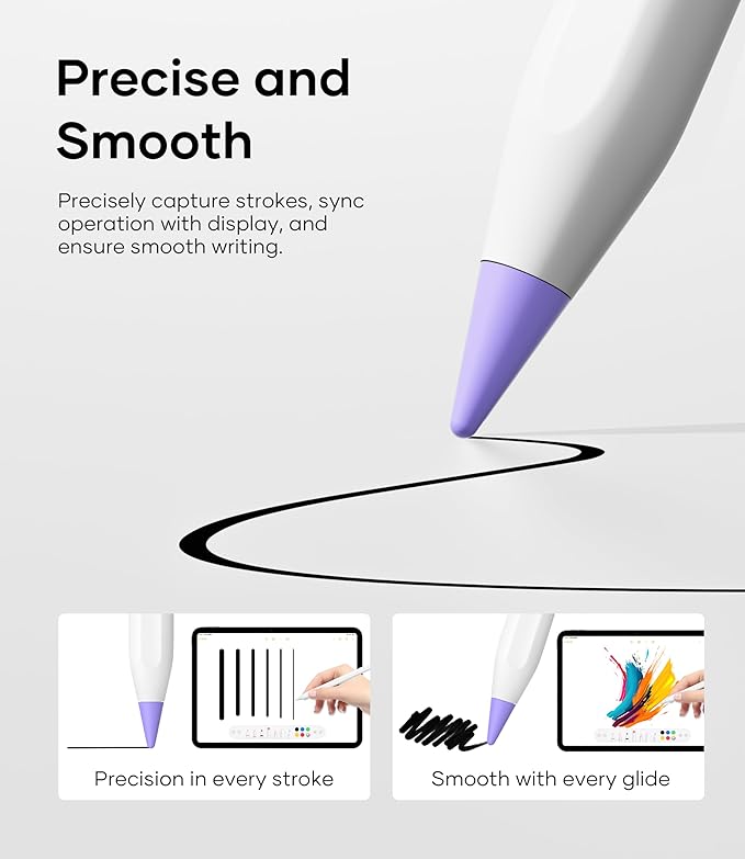 Replacement Pencil Tips for Apple Pencil Pro, Pen Tips for Apple Pencil 2nd - Image 4