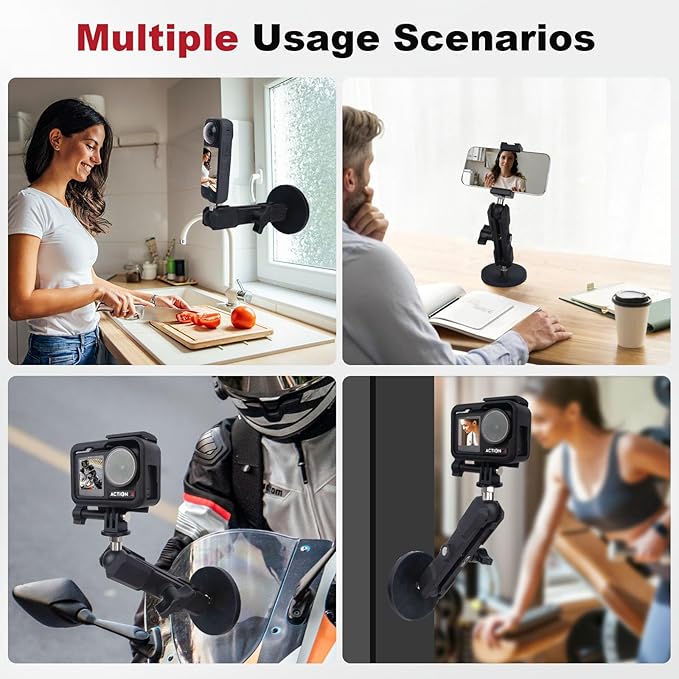Magnetic Camera Mount for Action Camera, 12 Strong Magnet Base - Image 5