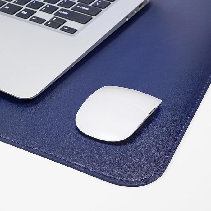 AFIING Dual-Sided Desk Pad, Natural Cork & PU Leather Large Mouse mats - Image 5
