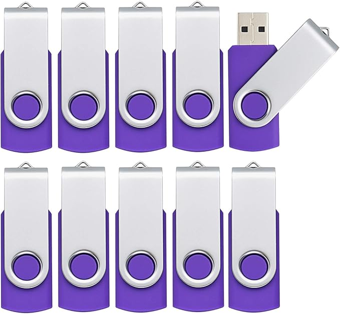 KOOTION 10 Pack 32GB USB 2.0 Flash Drives Pen Drive Memory Stick Thumb Drive by KOOTION