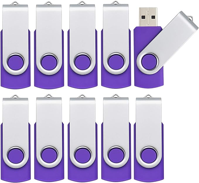 KOOTION 10PCS 4GB USB 2.0 Flash Drive 10 Pack USB Flash Drive Memory Stick by KOOTION