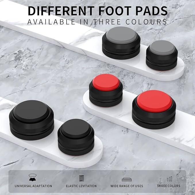 Preffair Audio Speaker Aluminum/Silicone Isolation Feet Turntable Damper - Image 3