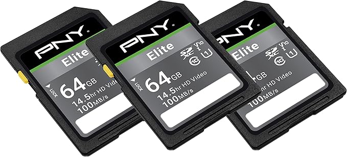PNY 64GB Elite Class 10 U1 V10 SDXC Flash Memory Card - Image 2