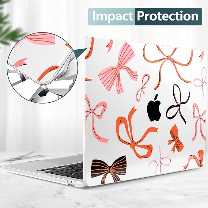 TWOLSKOO Compatible with M4 MacBook Air 13.6 inch Case 2025-2022 Release M4 - Image 6