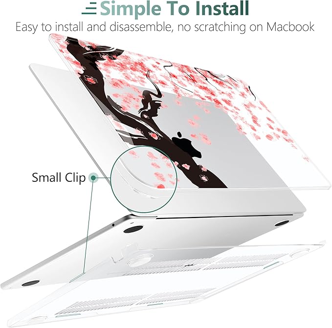 TWOLSKOO for M4 MacBook Air 13.6 inch Case 2025-2022 Release M4 A3240 M3 A3113 - Image 3