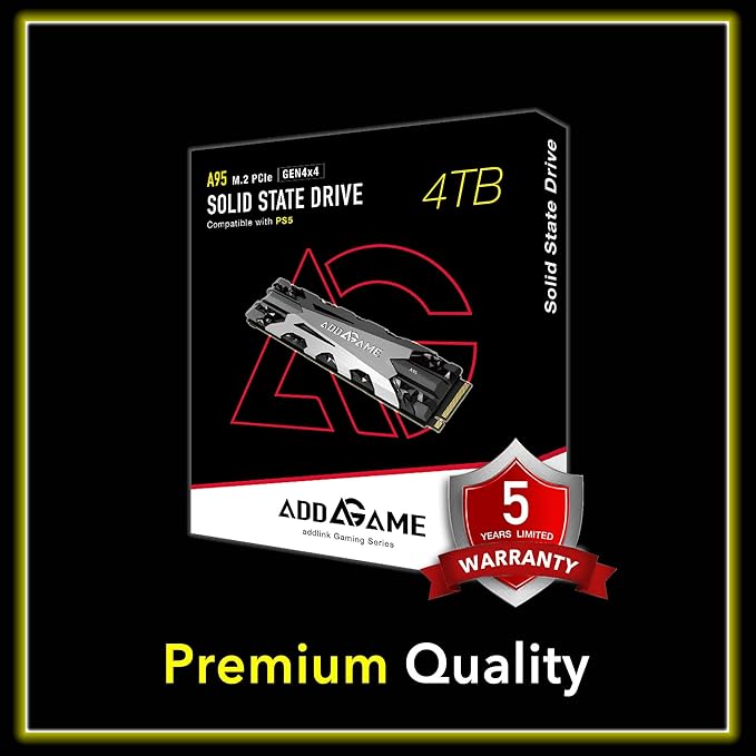 Addlink A95 4TB M.2 SSD Gaming PC Storage Expansion - Image 9