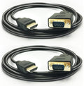 HDMI to VGA Cable, 1080P HDMI Male to VGA Male M/M Video Converter Cord vga by PeoTRIOL