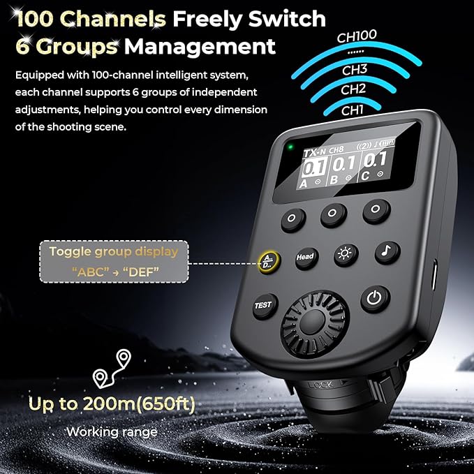 AODELAN Wireless Flash Trigger Compatible - Image 3