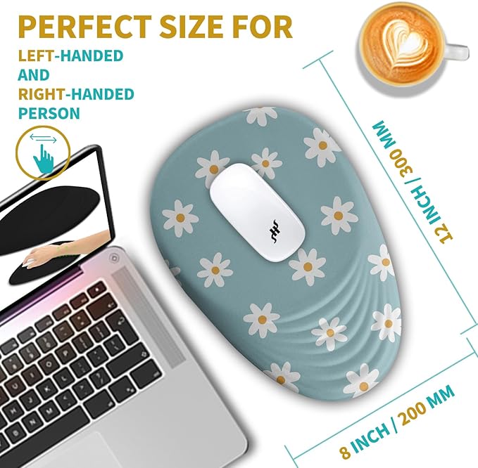 Hokafenle Ergonomic Mouse Pad Wrist Support - Image 4