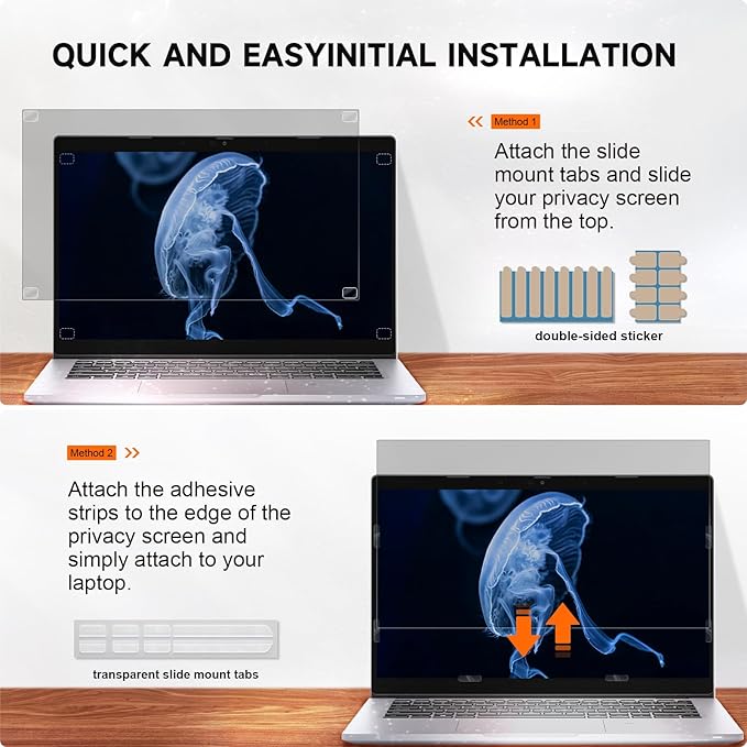 Mamol Laptop Privacy Screen 14 Inch Compatible - Image 7