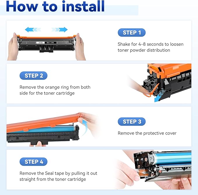 210A Toner Cartridge 4Pack Compatible - Image 6