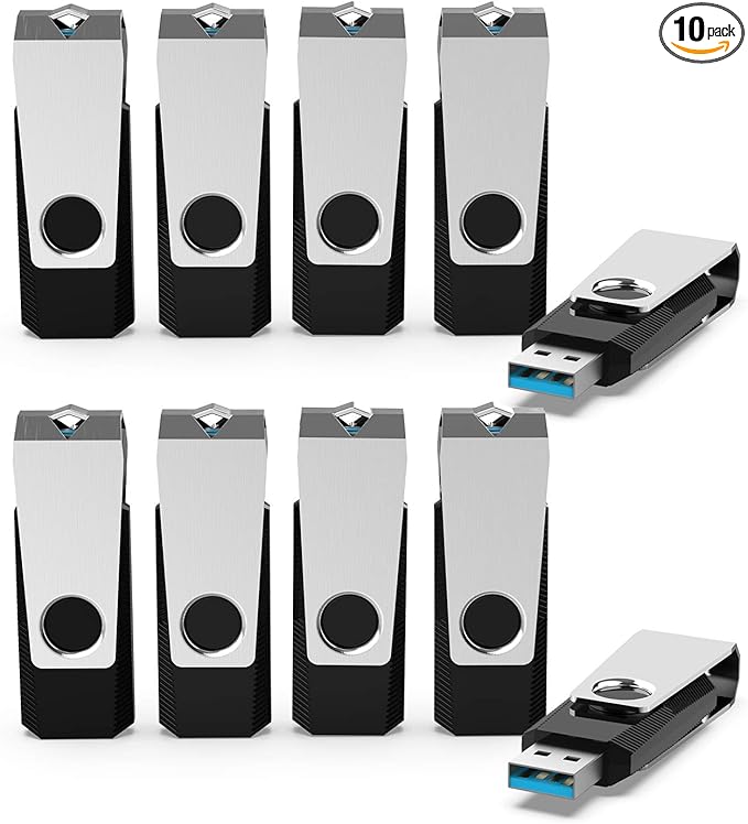 KEXIN USB 3.0 Flash Drive 32GB 10 Pack Thumb Drive 3.0 by Home