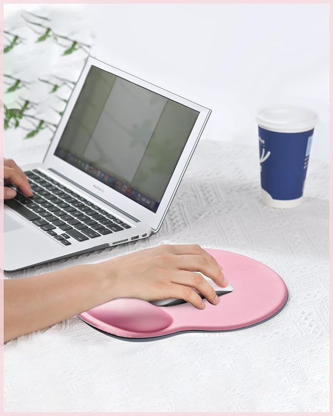 Ergonomic Mouse Pad with Wrist Rest, Large Mousepad, Office Wrist Support Mouse - Image 7