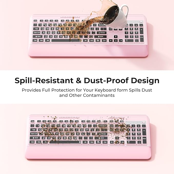 Wireless Keyboard and Mouse Set - Image 3
