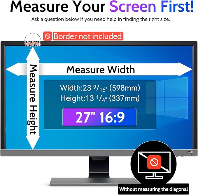 Computer Privacy Screen 27 Inch - Image 6