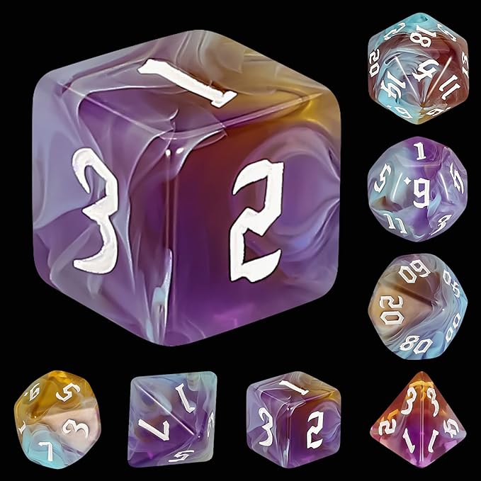 QMAY DND Dice Set -D&D Polyhedral Dice - Image 2