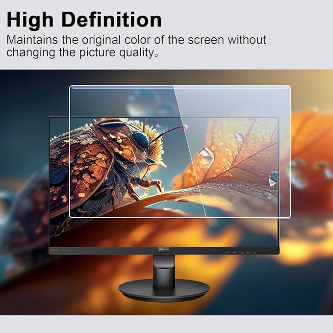 31.5-32 Inch Blue Light Filter for Computer Monitor, TV Computer Screen Blue - Image 4