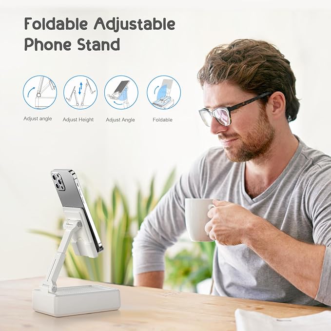 TechGlow Foldable Cellphone Stand - Image 4