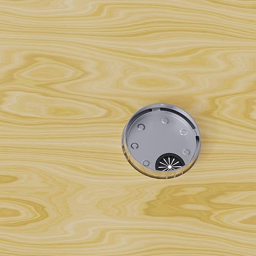 2 Pack Desk Grommet 2 Inch 50mm, Zinc Alloy Computer Desk Wire Hole Cover - Image 6