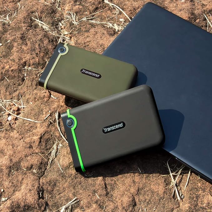 Transcend 1TB USB 3.1 Gen 1 StoreJet 25M3S SJ25M3S Rugged External Hard Drive - Image 3