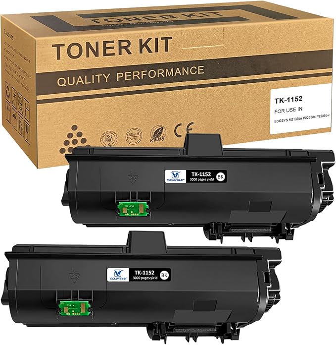 VICTORSTAR TK1152 TK-1152 1T02RV0US0 Compatible Toner Cartridges 3000 Pages 2 by VICTORSTAR