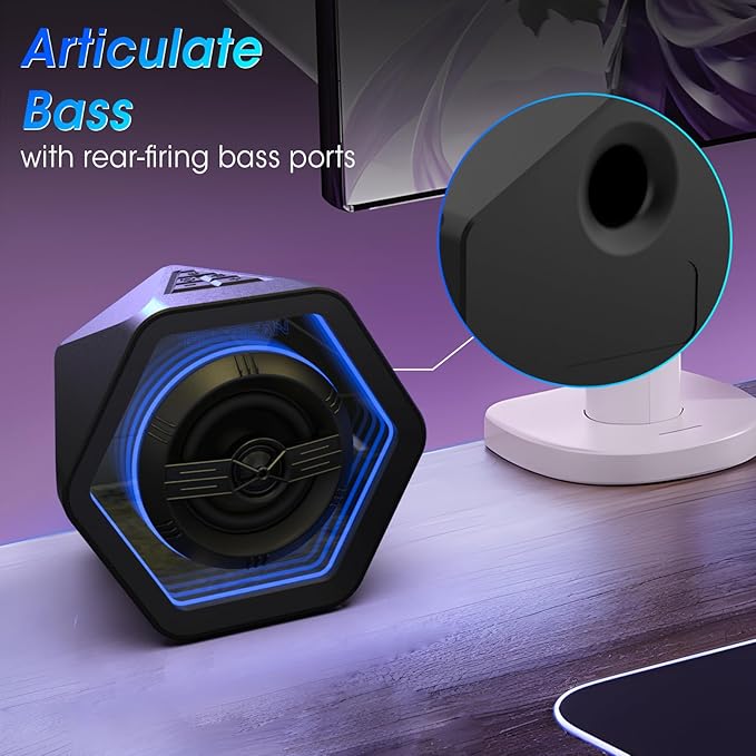 BESTISAN Computer Gaming Speakers - Image 7