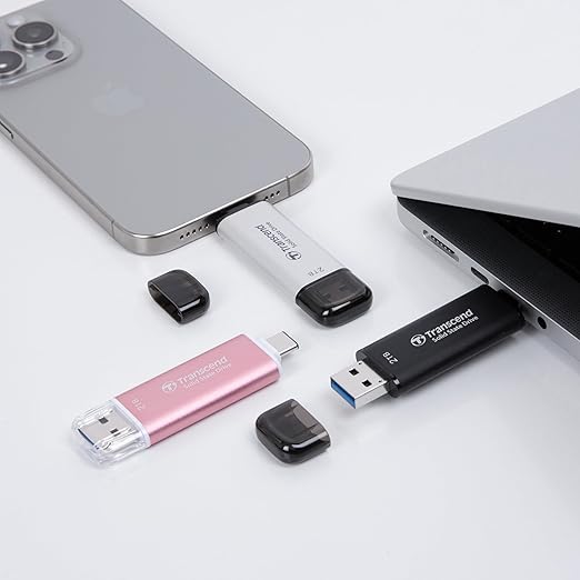 Transcend 512GB External SSD, Dual USB Flash Drive - Image 7