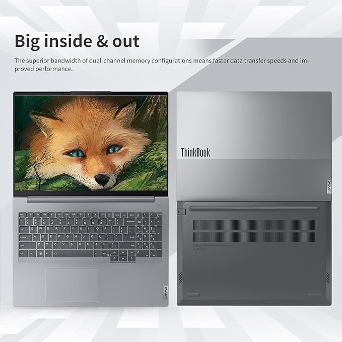 Lenovo ThinkBook 16 Business Laptop, 8-Core Intel i5-13420H, 16GB DDR5 RAM - Image 4