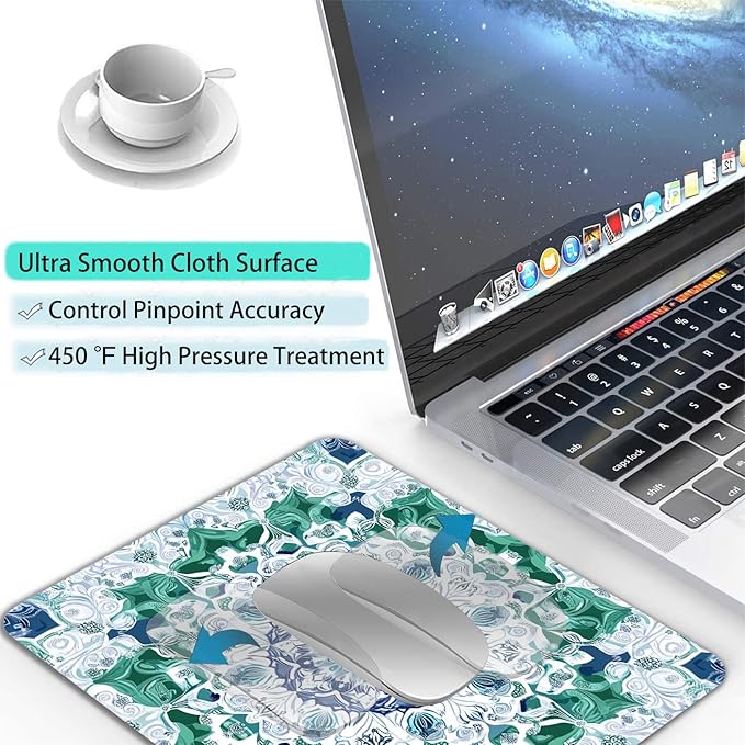 Aesthetic Mandala Pattern Custom Mouse Pad - Image 4
