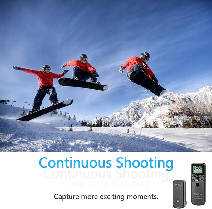 AODELAN Camera Wireless Timer Remote Control - Image 6