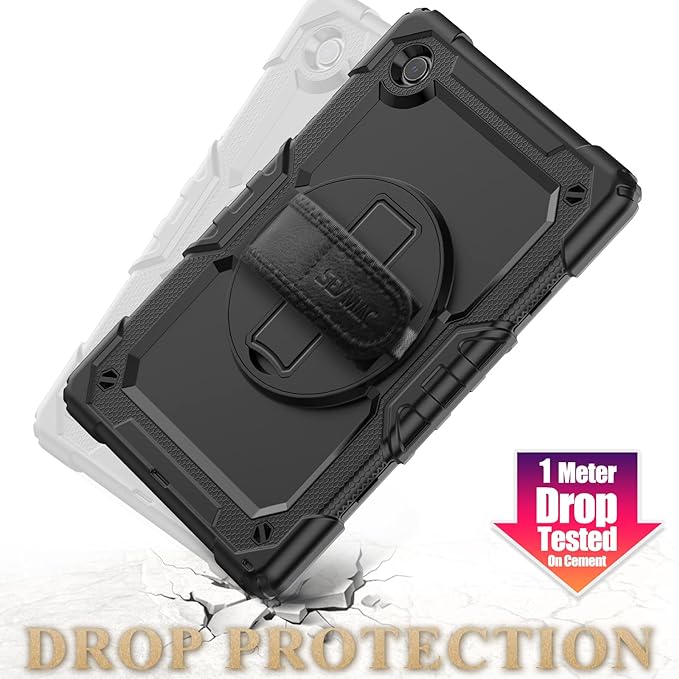 SEYMAC stock Case for Samsung Galaxy Tab A8 10.5'', Full-Body Drop Protection - Image 7