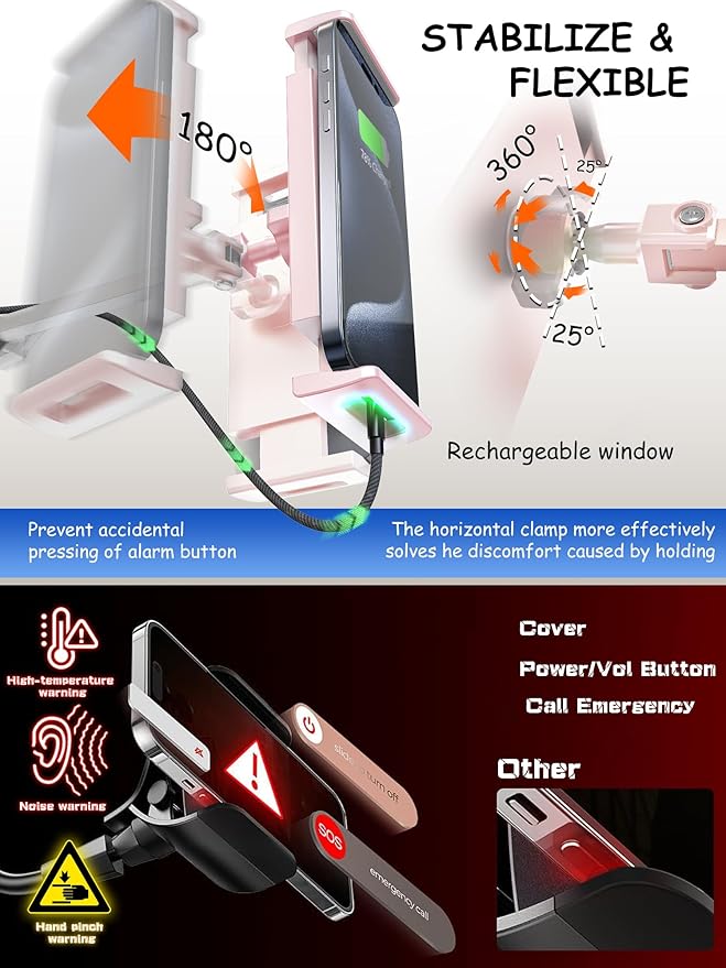 Foldable Tablet Stand, Tablet Mount Adjustable - Image 6
