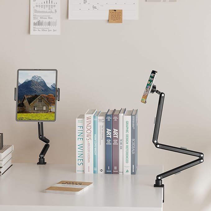 Tablet Stand Holder, Foldable iPad Holder Arm - Image 5