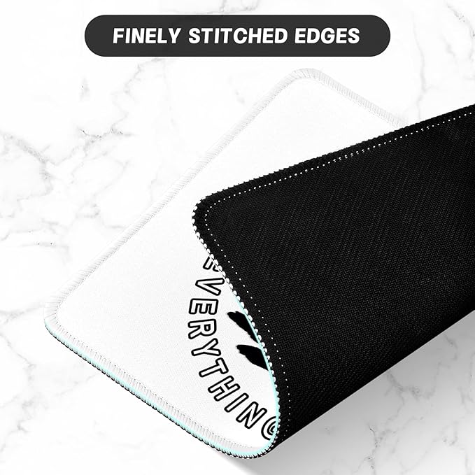 ITNRSIIET Mouse Pad with Stitched Edge Premium Textured Smooth Precise - Image 4