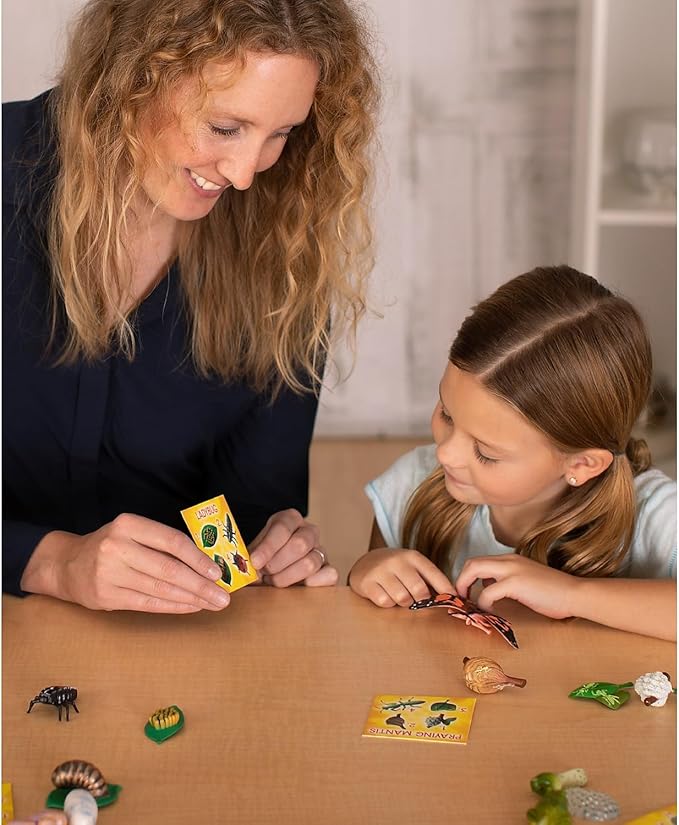 Insect Lore's Life Cycle Figurines 24 Pc Set | Butterfly, Honey Bee, Ant and - Image 7
