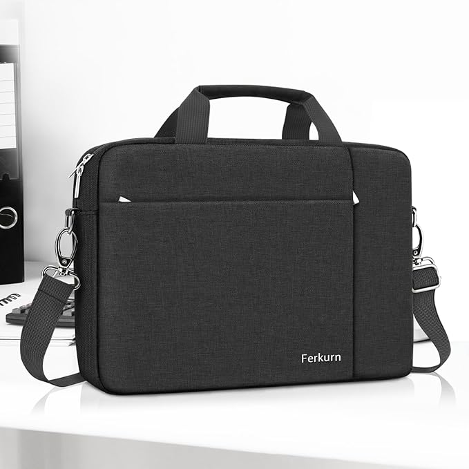 Ferkurn Laptop Bag Case for Women Men Computer Bag Compatible - Image 6