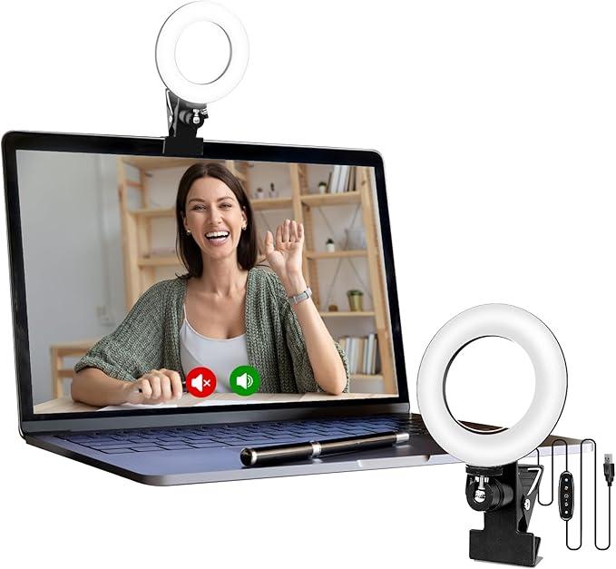 Video Conference Lighting Kit, Ring Light - Image 8