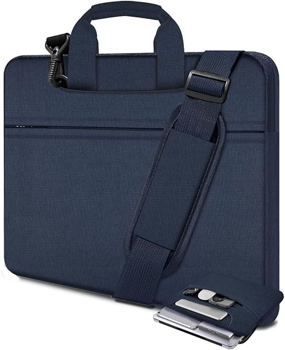 Universal Laptop Shoulder Bag 13-17.3 Inch Shockproof Briefcase by Hseok