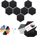 Mollywell Hexagon Acoustic Panels, High Density, Soundproofing, Decorative by Mollywell